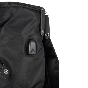 Rucsac Laptop HAVIT H0033, Impermeabil, Rezistent la șocuri, Port USB, 300x160x450 mm, Negru - Img 12