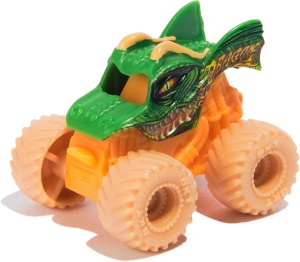 Set de joacă Monster Jam 1:87 Dragon Dungeon of Doom Playset, Mini Jams - Img 5