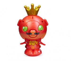 Figurine Bakugan Cubbo - King Rosu - Img 5