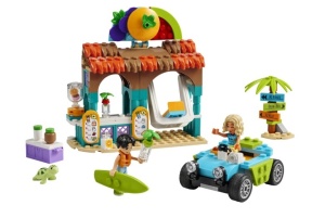 LEGO® Friends - Chiosc de smoothie-uri pe plaja 42625, 213 piese - Img 6