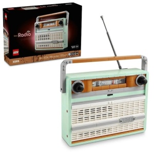 LEGO® Icons Creator - Radio Portabil Retro, 906 piese, 230x320x70mm - Img 1