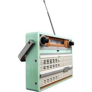 LEGO® Icons Creator - Radio Portabil Retro, 906 piese, 230x320x70mm - Img 6