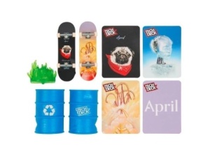 Set 2 mini placi skateboard cu obstacol, Tech Deck, Model 3 - Img 2