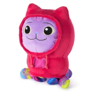Jucarie de plus Gabby's Dollouse - DJ Catnip, 25 cm - Img 4