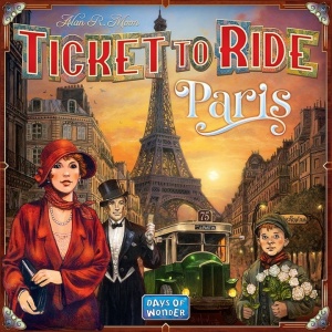Joc Asmodee - Ticket to Ride Paris, lb. engleza - Img 1