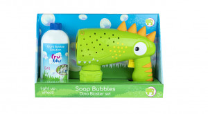 Set baloane de sapun Fru Blu - Dino Blaster, cu solutie baloane 400 ml - Img 2