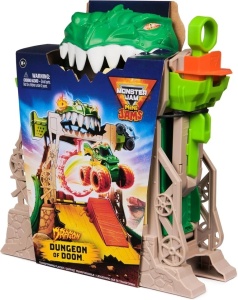 Set de joacă Monster Jam 1:87 Dragon Dungeon of Doom Playset, Mini Jams - Img 2
