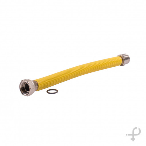 Racord din inox flexibil-extensibil pentru GAZ ( 3/4 " ) FM