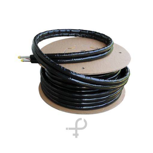 Teava flexibila inox DN16 (3/4") izolata EPDM protectie UV cu fir | InoxFlex®