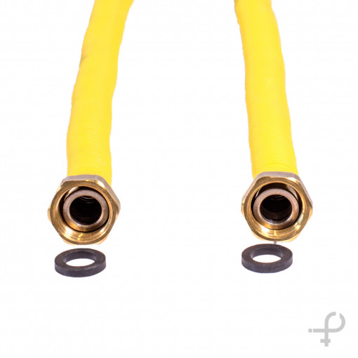 Racord din inox flexibil-extensibil pentru GAZ ( 1/2 " ) FF
