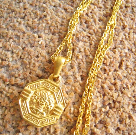 Lant dama +medalion INOX ( otel inoxidabil ) cod mihasem673