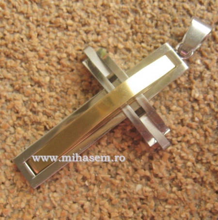 Medalion INOX  ( otel inoxidabil ) cod mihasem293 - Img 2