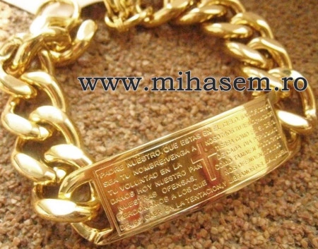 Bratara INOX placat ( otel inoxidabil ) cod mihasem497 - Img 6