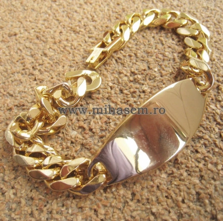 Bratara  INOX placat ( otel inoxidabil ) cod mihasem471 - Img 2