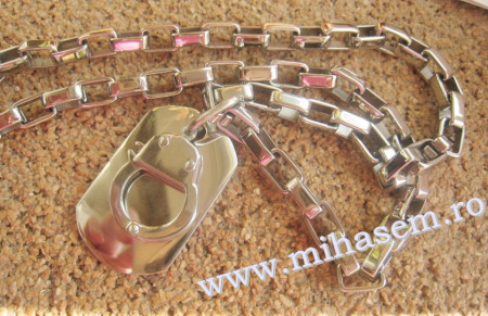 Lant +medalion INOX  ( otel inoxidabil ) cod mihasem350 - Img 2