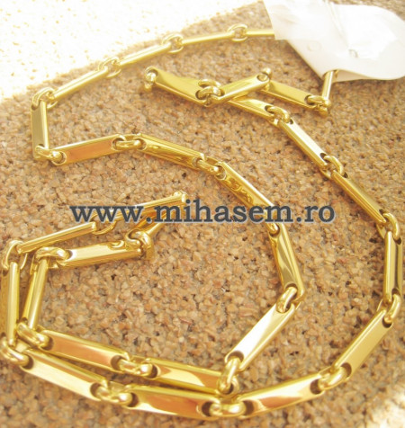 Lant   INOX  placat  ( otel inoxidabil ) cod mihasem502 - Img 3