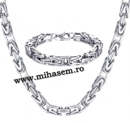 Lant +bratara INOX ( otel inoxidabil ) cod mihasem753