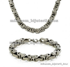 Lant +bratara INOX  ( otel inoxidabil ) cod mihasem067