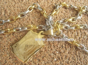 Lant +medalion INOX  ( otel inoxidabil ) cod mihasem265