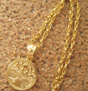 Lant dama +medalion INOX ( otel inoxidabil ) cod mihasem603 - Img 2