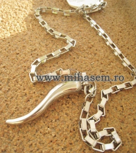 Lant   +medalion INOX  ( otel inoxidabil ) cod mihasem450 - Img 3
