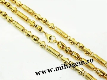 Lant +bratara INOX placat ( otel inoxidabil ) cod mihasem334