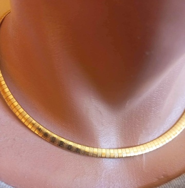 Lant choker INOX placat dama ( otel inoxidabil ) cod mihasem916 - Img 3