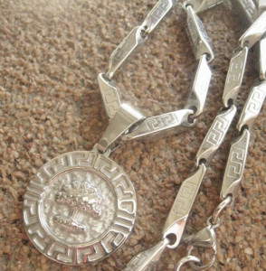 Lant +medalion INOX ( otel inoxidabil ) cod mihasem397