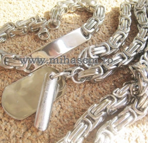 SET Lant +medalion+bratara INOX ( otel inoxidabil ) cod mihasem494