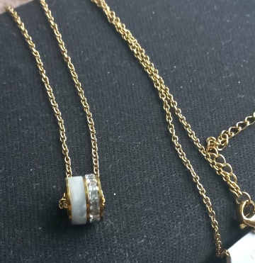 Lant dama +medalion INOX ( otel inoxidabil ) cod mihasem603