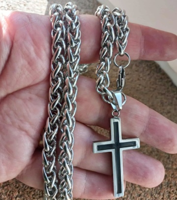 Lant si medalion INOX cod mihasem768