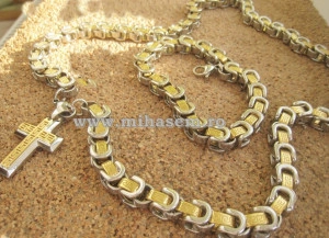 SET Lant +medalion+ bratara INOX  ( otel inoxidabil ) cod mihasem241