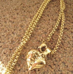 Lant dama +medalion INOX ( otel inoxidabil ) cod mihasem674 - Img 3