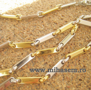 Lant   INOX  placat  ( otel inoxidabil ) cod mihasem503