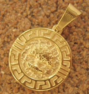 Medalion INOX  ( otel inoxidabil ) cod mihasem386