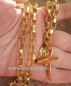 Lant +medalion INOX ( otel inoxidabil ) cod mihasem234