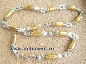 Lant +medalion INOX placat ( otel inoxidabil ) cod mihasem521 - Img 2