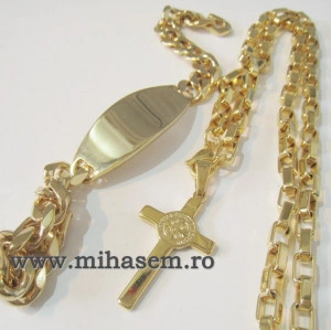SET Lant +medalion+bratara INOX ( otel inoxidabil ) cod mihasem496 - Img 4