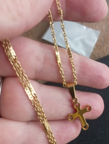 Lant dama +medalion INOX ( otel inoxidabil ) cod mihasem633