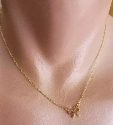 Lant +medalion INOX placat dama ( otel inoxidabil ) cod mihasem887