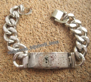 Bratara  INOX ( otel inoxidabil ) cod mihasem437 - Img 3