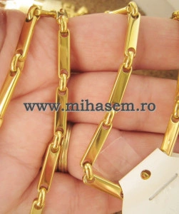 Lant   INOX  placat  ( otel inoxidabil ) cod mihasem502 - Img 2