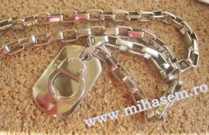 Lant +medalion INOX  ( otel inoxidabil ) cod mihasem350 - Img 2