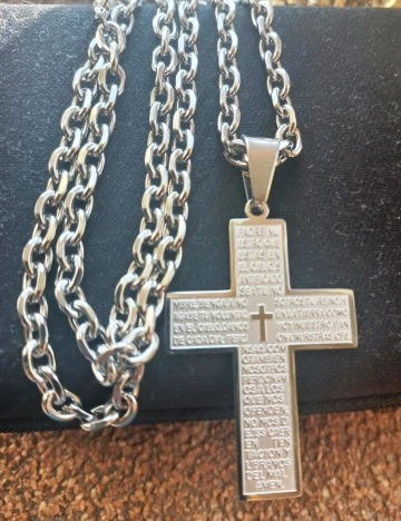 Lant +medalion INOX ( otel inoxidabil ) cod mihasem686