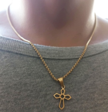 Lant si medalion INOX cod mihasem767