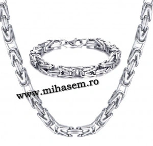 Lant +bratara INOX ( otel inoxidabil ) cod mihasem753