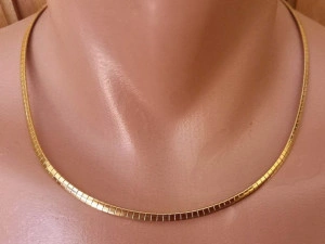 Lant choker INOX placat dama ( otel inoxidabil ) cod mihasem865