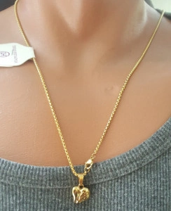 Lant dama +medalion INOX ( otel inoxidabil ) cod mihasem674