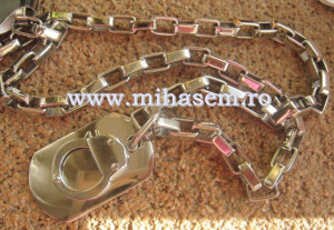 Lant +medalion INOX  ( otel inoxidabil ) cod mihasem350 - Img 3