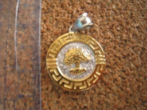 Medalion INOX  ( otel inoxidabil ) cod mihasem349 - Img 3